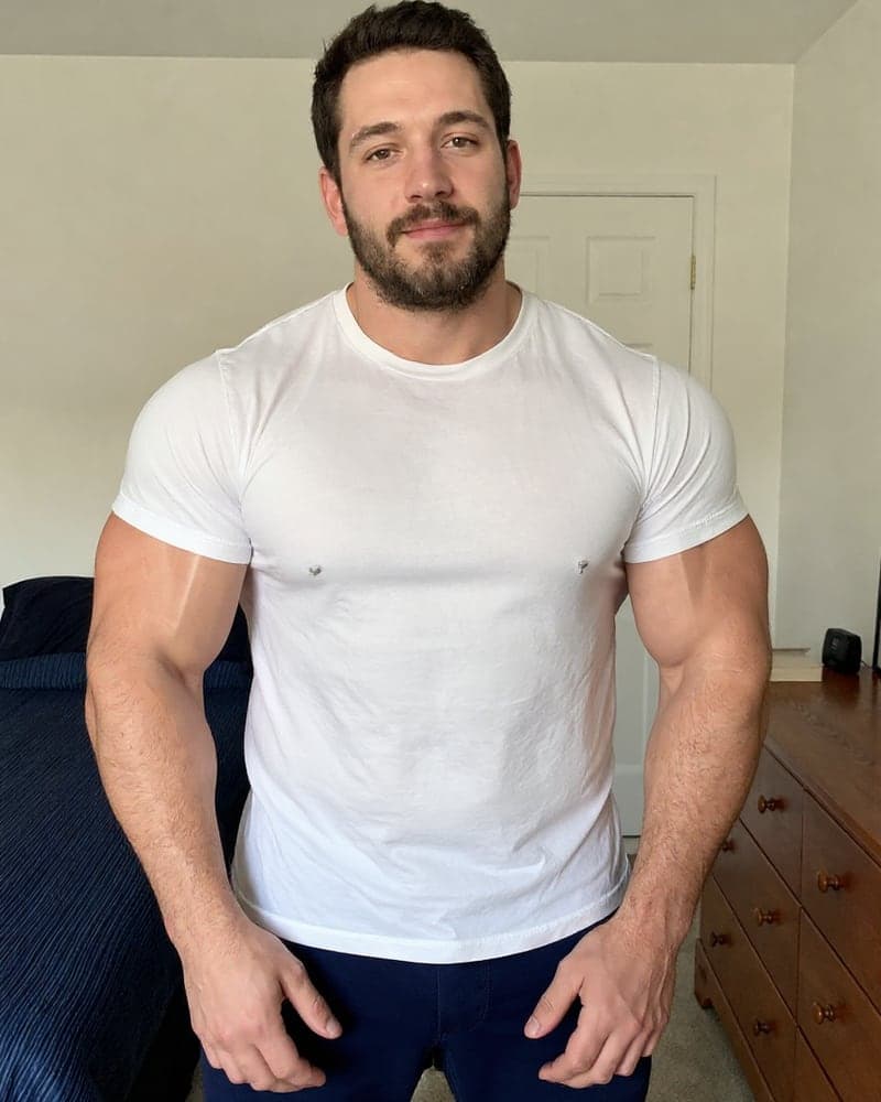 Bodybuilder : avant et après transformation